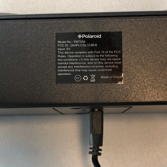 HP 🎉 thank you @Arielandaurora Polaroid blue tooth stereo speaker PBT558 - Picture 4 of 16